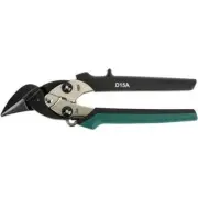 D15A-BE Right, Straight Cut Compact Aviation Snip, Offset Jaw for Precision C...
