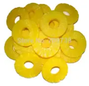 Artificial Pineapple Slice Garnish Faux Food House Party Bbq Kitchen Decor Prop