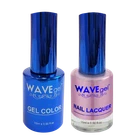 Wave WR018 Vivacious - Royal Collection Gel Polish & Nail Lacquer Duo 15ml