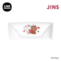 在飛比找博客來優惠-JINS｜LINE FRIENDS系列磁吸鏡盒鏡布組-熊大與