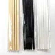ZXUY 30 PCS Rattan Wood Rattan Refill Sticks ，Essential Oil Aroma Diffuser Replacements Refills Sticks(White +Black +Brown)