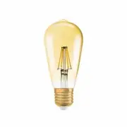 Osram 4W 470lm ST64 Clear Gold LED ES Globe