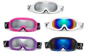 Winter Ski Goggles Women Teen Junior Cloud 9 Anti Fog Dual Lens UV Protection
