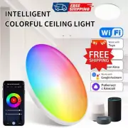 Tuya Smart WiFi Ceiling Light 24W RGB APP Control Alexa Google Home 220V