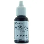 Ranger Archival Ink Jet Black Reinker - 1 bottle