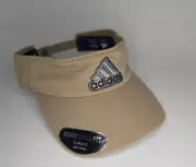 Adidas Mens CLIMALITE Ultimate Adjustable Visor-Washed Khaki Tennis Golf TIG001