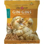 THE GINGER PEOPLE Gin Gins Ginger Candy Chewy - Spicy Turmeric 12x 150g