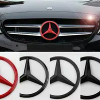 在飛比找蝦皮購物優惠-蓋前 LOGO MERCEDES BENZ 前標誌星形格柵 