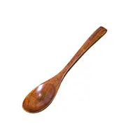 10Pcs Wooden Spoon Bamboo Kitchen Cooking Utensil Tool Soup Teaspoon Catering