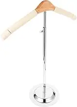 Luxshiny Adjustable Portable T-shirt Display Stand Clothes Hanger Rack Base for Shirts Coats and Garments Versatile Height Adjustable Clothing Display for Retail Merchandising
