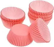 TIDTALEO 500pcs Muffin Cups Greaseproof Cupcake Baking Liners Decorative Paper Holders for Weddings Birthdays and Parties for Cakes Treats and Sweets