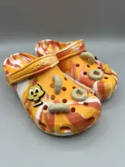 Crocs X Honey Nut Cheerios Classic Clog Sizes C10 And J6 Fit Kids & Women NWOB