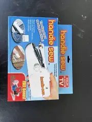 Handie Sew Portable Handheld Sewing Machine Cordless Battery-Operated Repairs