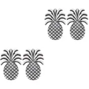 2 Pieces Handle Bat Drawer Handles Pineapple Knobs Door Pulls
