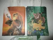 LOT-16 DISNEY THE LION KING PARTY TREAT BAGS-SIMBA & FRIENDS + MUFASA