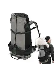 Cat Backpack, Dog Carrier Backpack, Large Capacity Dog Carrier Backpacks - Anti-Hair Clip Backpacks for Pets, Multifunctional Outdoor Backpack for Large Dogs to Avoid Escape