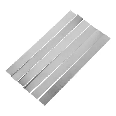 6 Pcs Plating Experimental Nickel Anode Copper Strip Plate Plates