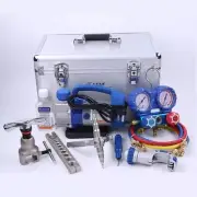 WK-7P Refrigeration /Air Conditioning Refrigeration Repair Tool Kit Set Pump