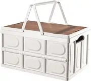 Foldable Storage Crates with Handles - Multi-Purpose Storage Crate for Kitchen, Camping, Patio and Car | Multi-Purpose Storage Crate for Kitchen, Outdoor Storage Box for Car Pochy