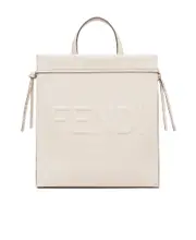Fendi Go To Medium Tote Bag One size White