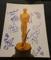ROBIN WILLIAMS+OSCAR WINNERS SIGNED 11X14 PHOTO LANDAU +MORE W/COAPROOF RARE WOW