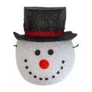 Snowman Porch Light Cover Holiday and Christmas Decorations