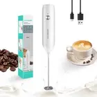 HAUSHOF Rechargeable Milk Frother Handheld USB TypeC Electric Foam Maker Stirrer