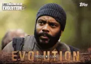 TYREESE WILLIAMS (Chad Coleman) / Walking Dead Evolution Base Trading Card #76