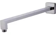 Oliveri MONACO WALL MOUNTED SHOWER ARM 380mm G 1/2 Female CHROME