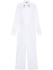 [Prada] Batiste jumpsuit 42 White