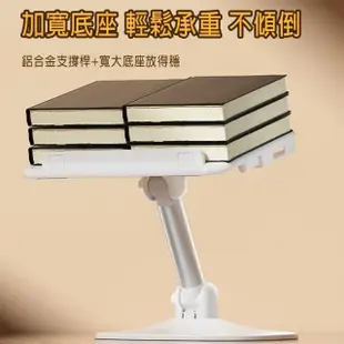 【樂享shop】看書架 讀書架 閱讀架 桌面支架 筆電支架(按壓調節 人體工學設計)