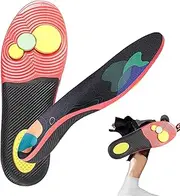 [Generic] Orthopedic Insoles | Foot Support Shoe Pad | Shock Absorption Insoles for Men Women, Shoe Insoles Arch Support, Sports Shoe Flat Feet Inserts