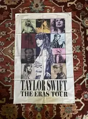 Taylor Swift The Eras Tour Tapestry Wall Canvas Authentic Merch New