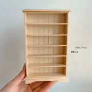 1/12 Scale Dollhouse Miniatures Furniture Locker Bookcase Storage Cabinet Plain
