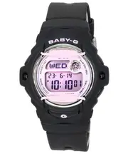 Casio Baby-G Digital Pink Dial World Time Stopwatch BG-169U-1C 200M Ladies Watch