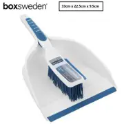 Dustpan And Hand Brush Set Indoor Outdoor Home Cleaning Broom Tool 33x22.5cm