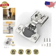 30 Soft Close Cabinet Hinges - 1/2 Inch Overlay for Safe and Quiet Closing