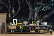 3D Forest Tree Wallpaper Wall Mural Removable Self-adhesive 8