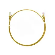 8ware CAT6THINYE-20M 20m Yellow CAT6 Ultra Thin Slim Cable Premium RJ45 Ethernet UTP Patch Cord