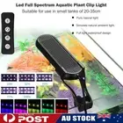 Aquarium Led with Timer Lights Fish Tank Light Full Spectrum Aquatic Lamp Light