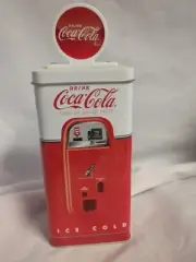 Coca Cola collectable bank tin