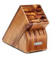 Wusthof 15-Slot Knife Storage Block, Acacia