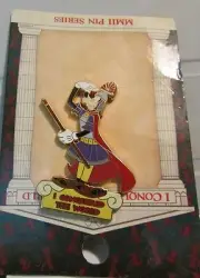 Disney WDW I Conquered The World Pin Pursuit Goofy Pin