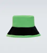 [Bode] Bode Waled cotton-blend bucket hat One Size green