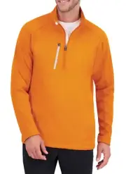Zero Restriction Z500 L330 1/4 Zip Golf Pullover Mens Medium Blue or Orange NEW
