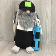 NWT Rae Dunn 18” Plush Gnome #1 Dad Golfer Weighted Novelty Decor Golf Clubs