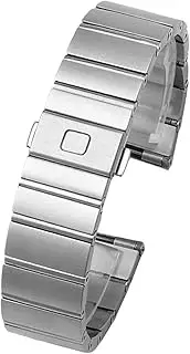 [CEKGDB] For Omega Double Eagle constellation steel Watch band Stainless steel Men and Women Watch chain 17 23 25mm Watch strap