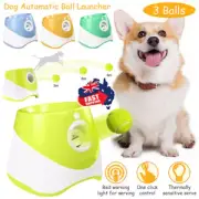 AFP Dog Ball Launcher Thrower Automatic Tennis Fetch Throwing Machine + 3 Balls