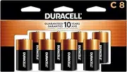 Duracell Coppertop Alkaline C Batteries - 8 Count Doublewide