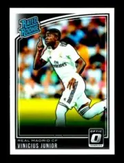 DONRUSS OPTIC CARD VINICIUS JUNIOR ROOKIE REAL MADRID 2018/19 N.177 MINT RARE